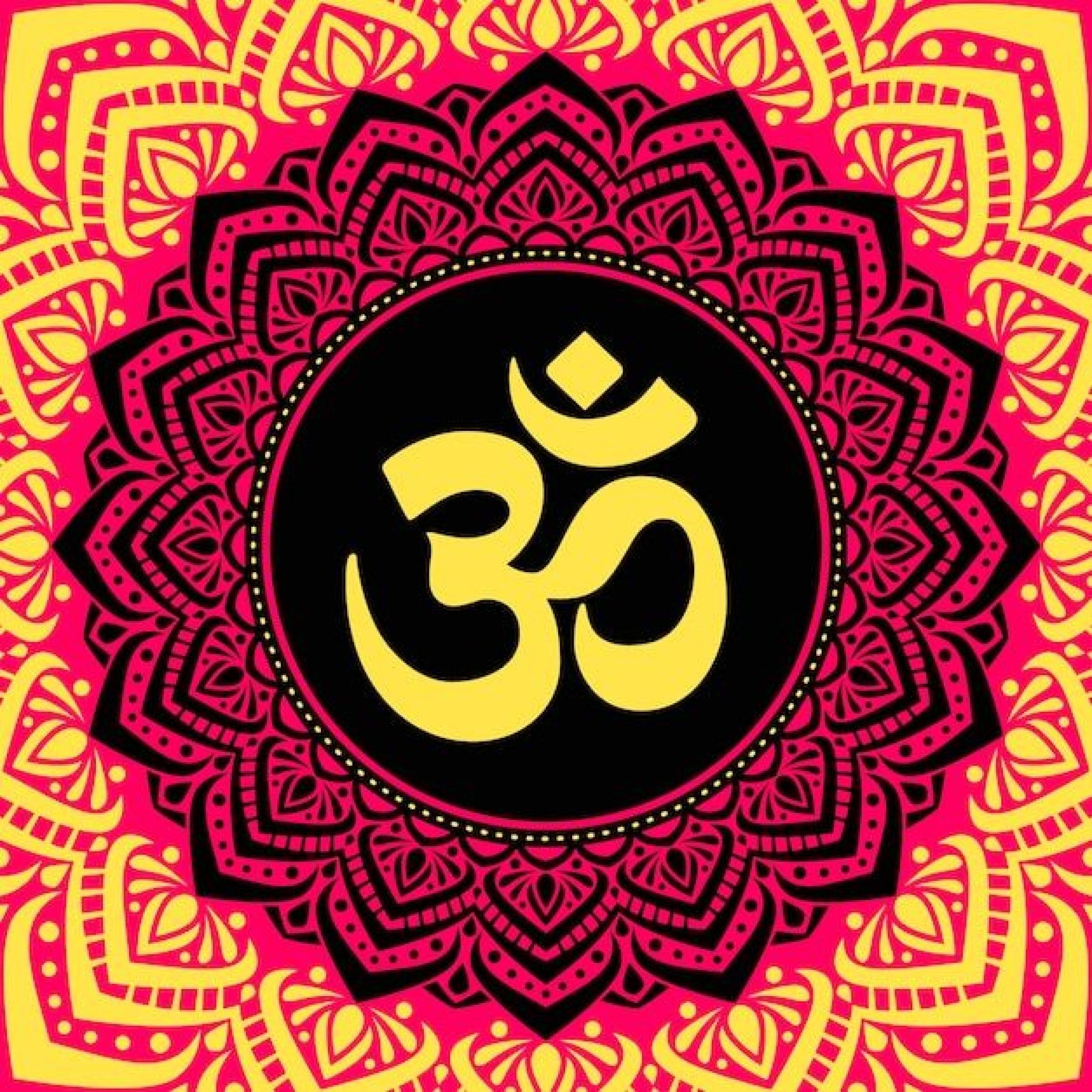 Premium AUM Self-Adhesive Vinyl Wall Decal (12 × 12 Inches)