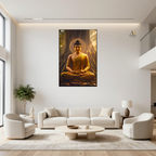 Buddha Meditation Under the Bodhi Tree – Premium Large Format