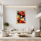 Luxury Pop Art Woman Premium Wall Art
