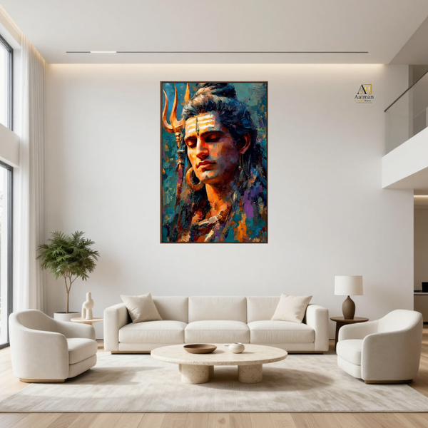 Lord Shiva – Divine Meditation Premium Wall Art