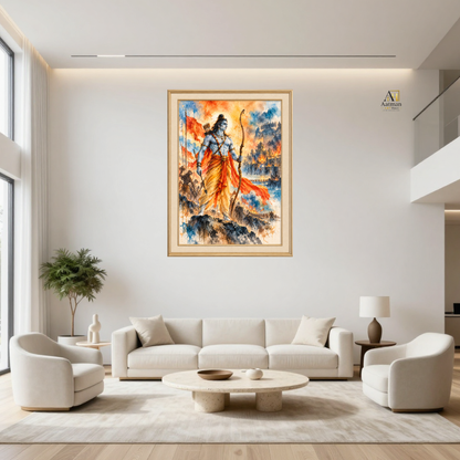 Lord Rama Premium Wall Art