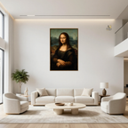 Mona Lisa Canvas Reproduced Premium Wall Art