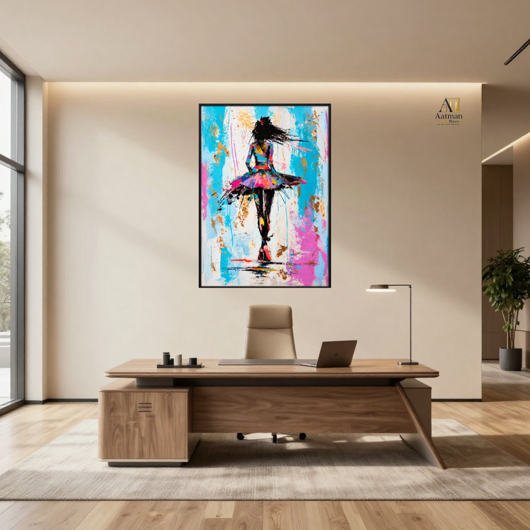 Abstract Fashion Figure Premium Wall Art.