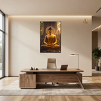 Buddha Meditation Under the Bodhi Tree – Premium Large Format