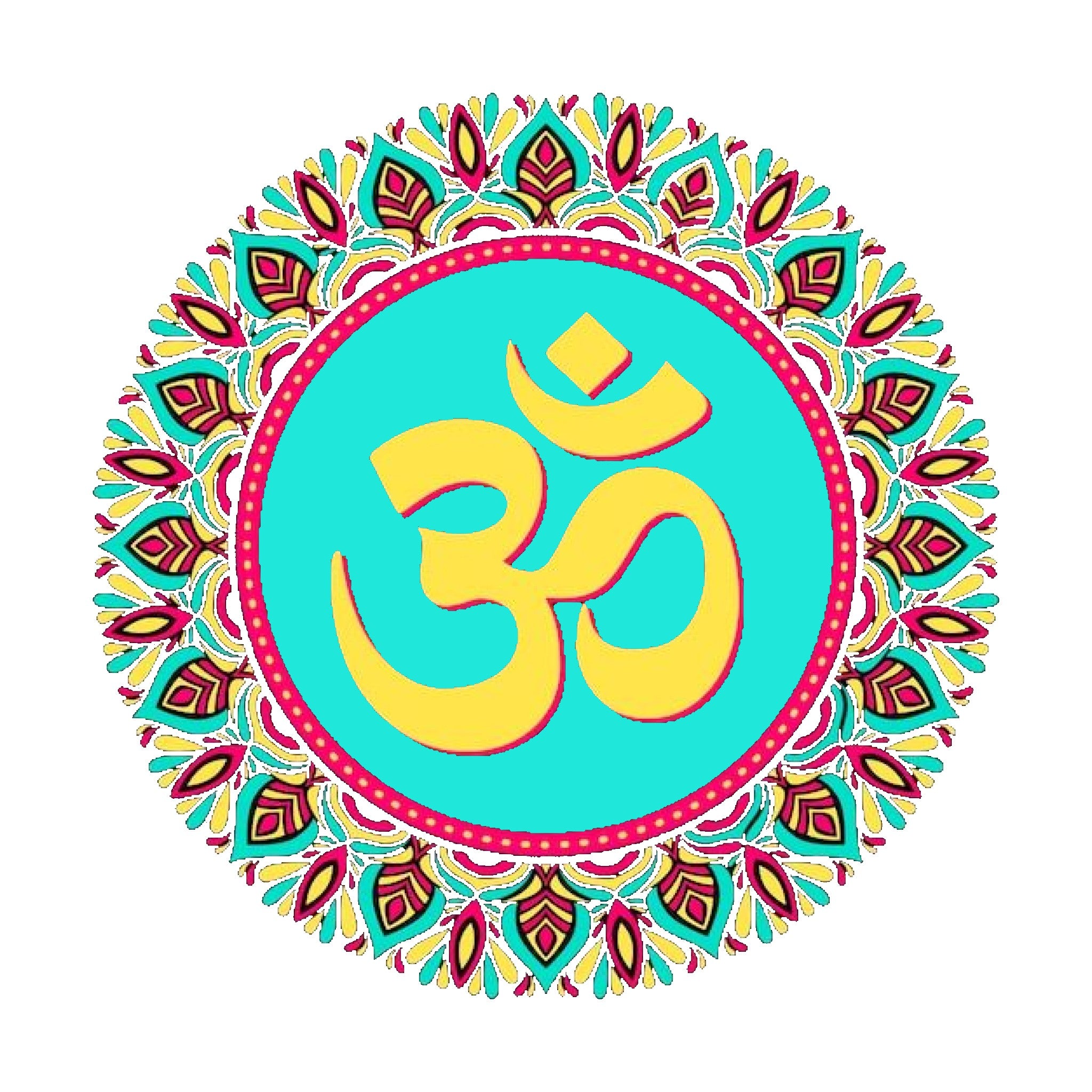 Premium AUM Self-Adhesive Vinyl Wall Decal (12 × 12 Inches)
