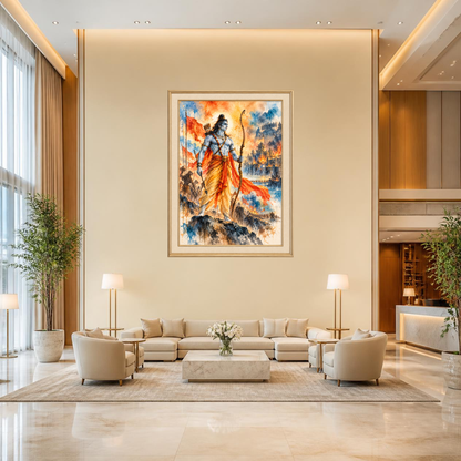 Lord Rama Premium Wall Art