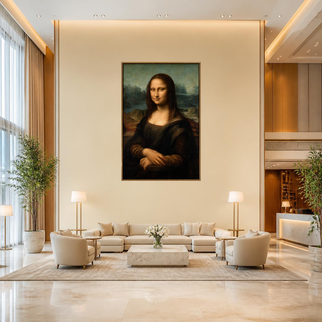 Mona Lisa Canvas Premium Wall Art