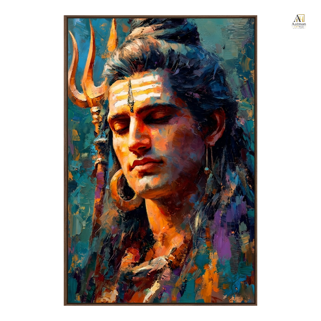 Lord Shiva – Divine Meditation Premium Wall Art