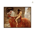 Lady Godiva (1897) – Inspired by John Collier | Premium Fine Art Canvas Print