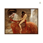 Lady Godiva (1897) – Inspired by John Collier | Premium Fine Art Canvas Print