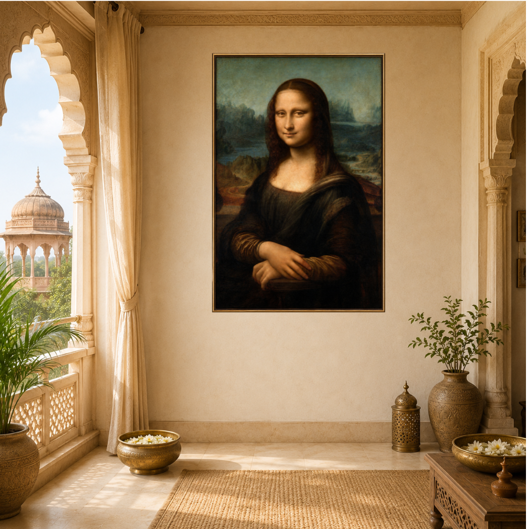 Mona Lisa Canvas Premium Wall Art