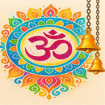 Premium AUM Self-Adhesive Vinyl Wall Decal (12 × 12 Inches)