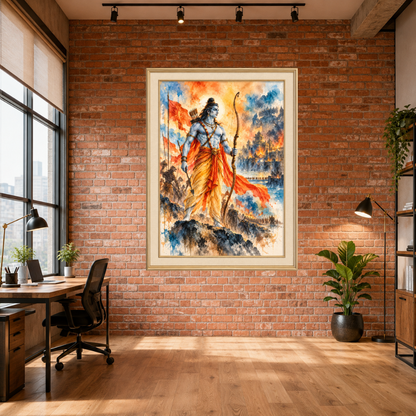 Lord Rama Premium Wall Art