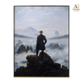 Wanderer Above the Sea of Fog – Caspar David Friedrich - Reproduced  Premium Wall Art