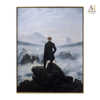 Wanderer Above the Sea of Fog – Caspar David Friedrich - Reproduced  Premium Wall Art
