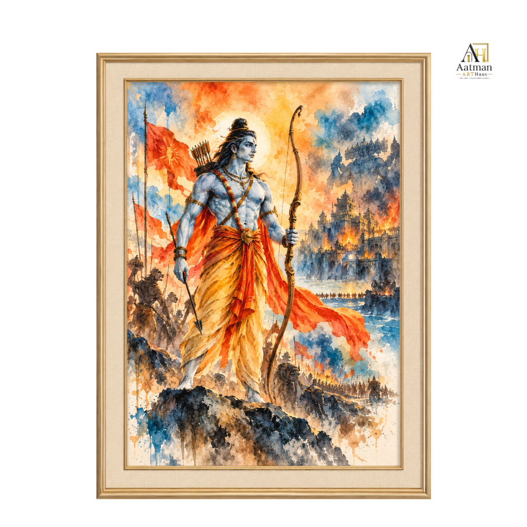 Lord Rama Premium Wall Art