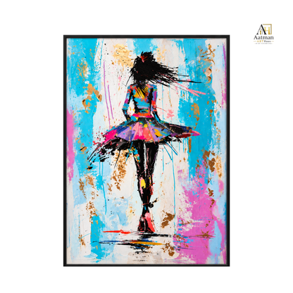Abstract Fashion Figure Premium Wall Art.