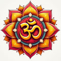 Premium AUM Self-Adhesive Vinyl Wall Decal (12 × 12 Inches)