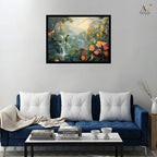 Tropical Waterfall Paradise Canvas Wall Art