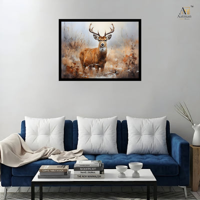 Majestic Antelope  Canvas  Premium Wall Art
