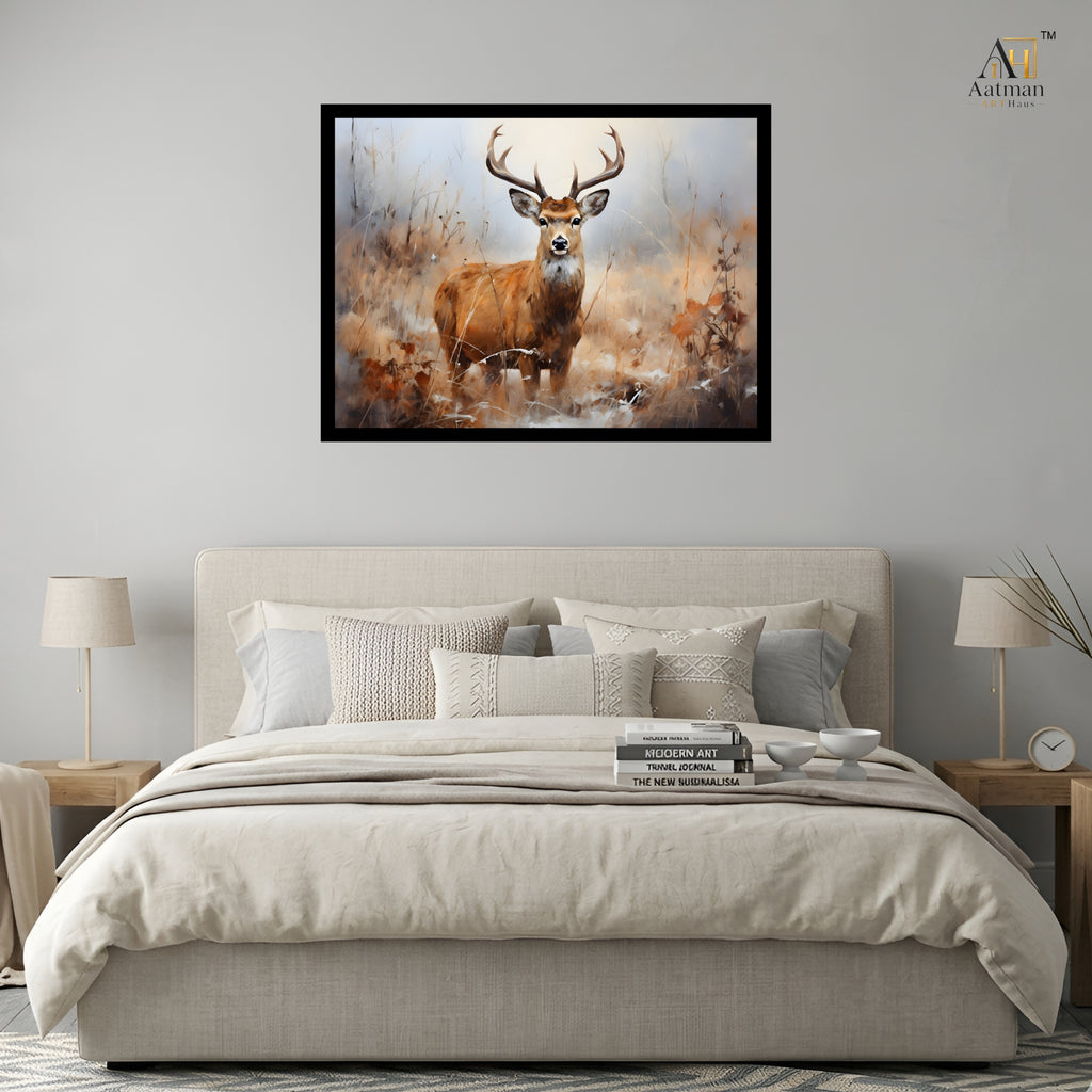 Majestic Deer Canvas Wall Art