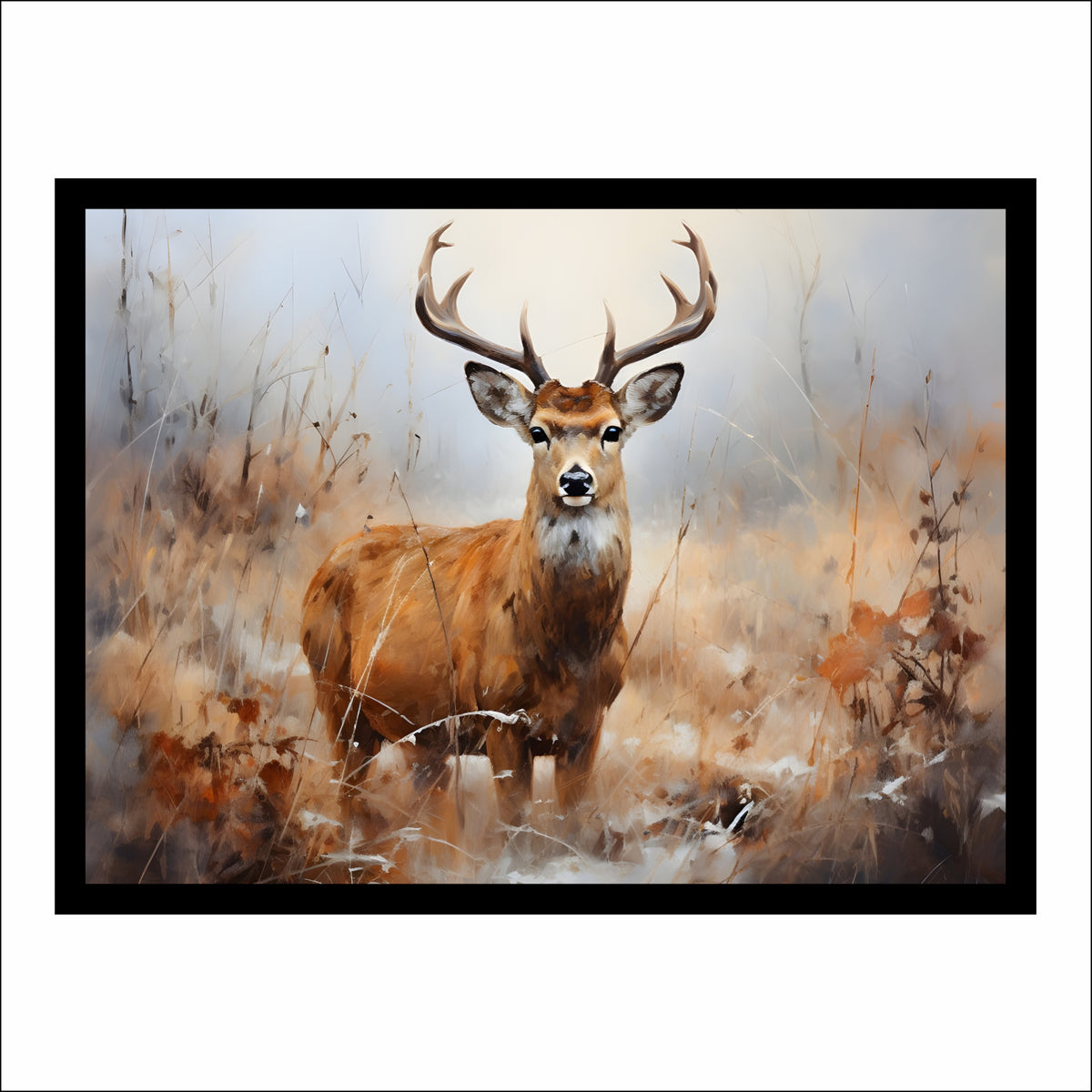 Majestic Antelope  Canvas  Premium Wall Art