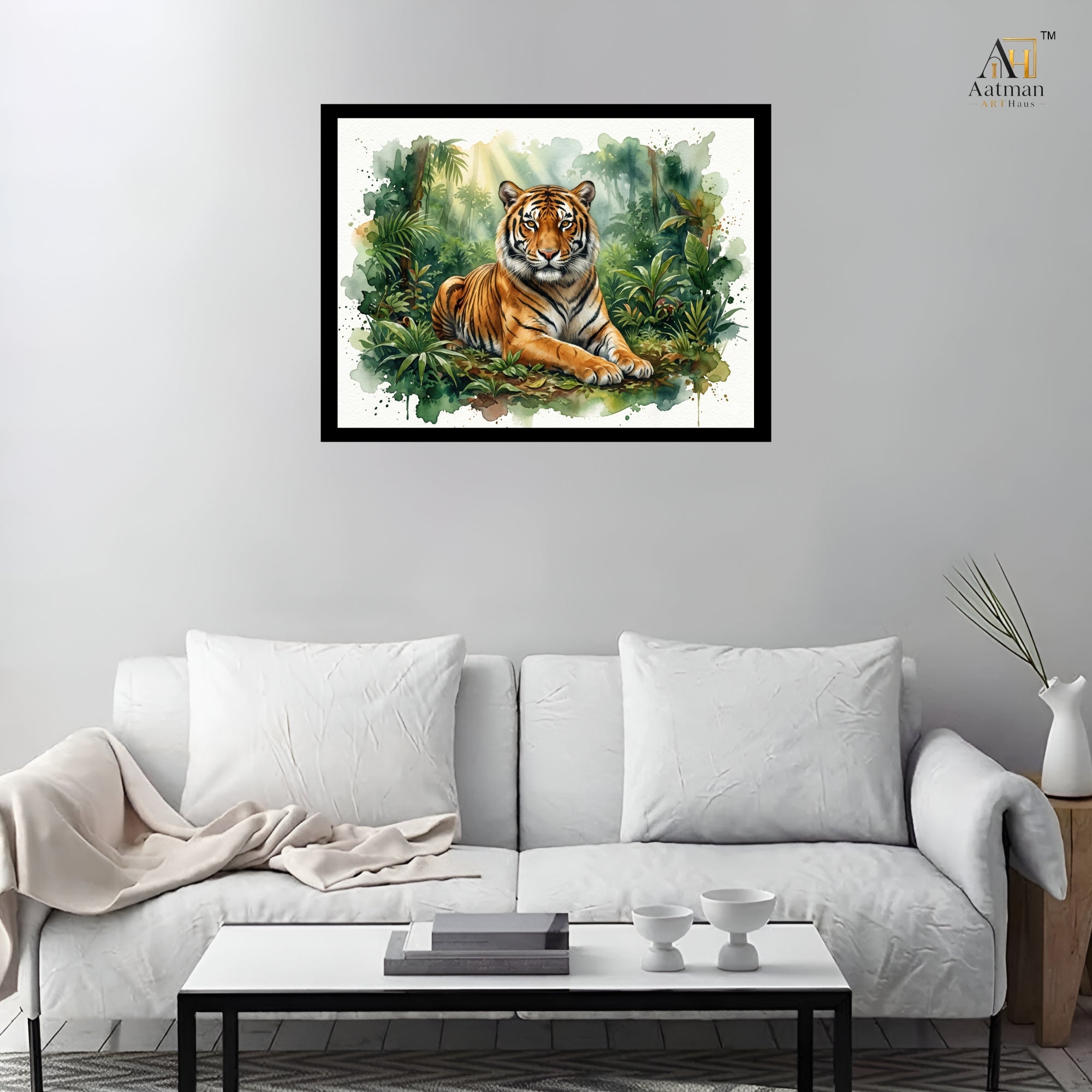 Bengal Tiger Canvas Wall Art