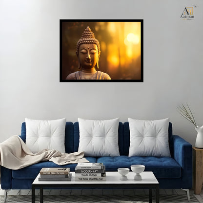 Lord Buddha Meditating Wall Art