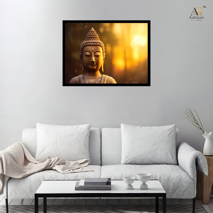 Lord Buddha Meditating Wall Art