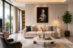 Lady with an Ermine by Leonardo da Vinci Canvas Wall Art
