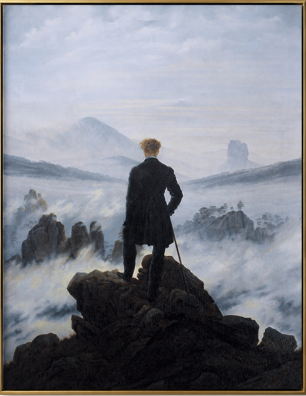 Wanderer Above the Sea of Fog – Premium Museum-Quality Canvas Print