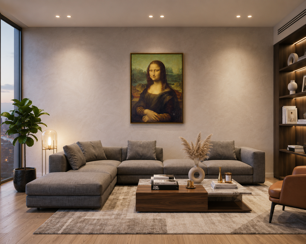 REPLICA Mona Lisa Canvas Wall Art