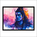 Lord Nilkanth Large  Canvas Print