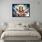 Lord Hanuman Canvas Wall Art