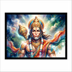 Lord Hanuman Canvas Wall Art