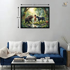Aatman ARTHaus Jungle Adventure Canvas Wall Art