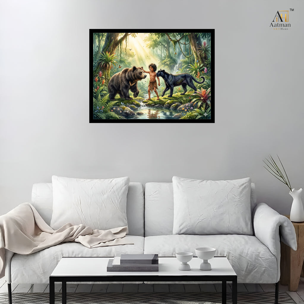 Aatman ARTHaus Jungle Adventure Canvas Wall Art