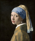 Girl with a Pearl Earring by Johannes Vermeer Canvas Wall Art