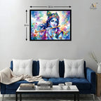 Lord Krishna Canvas Wall Art
