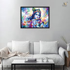Lord Krishna Canvas Wall Art