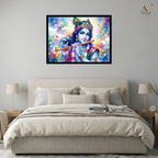 Lord Krishna Canvas Wall Art