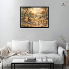 Lion Pride Canvas Wall Art