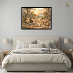 Lion Pride Canvas Wall Art