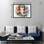 Lord Ganesha Canvas Wall Art