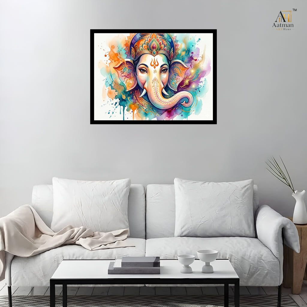 Lord Ganesha Canvas Wall Art