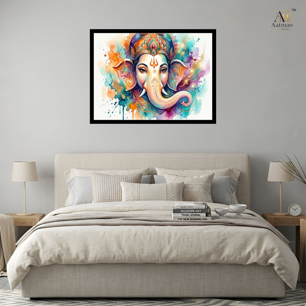 Lord Ganesha Canvas Wall Art