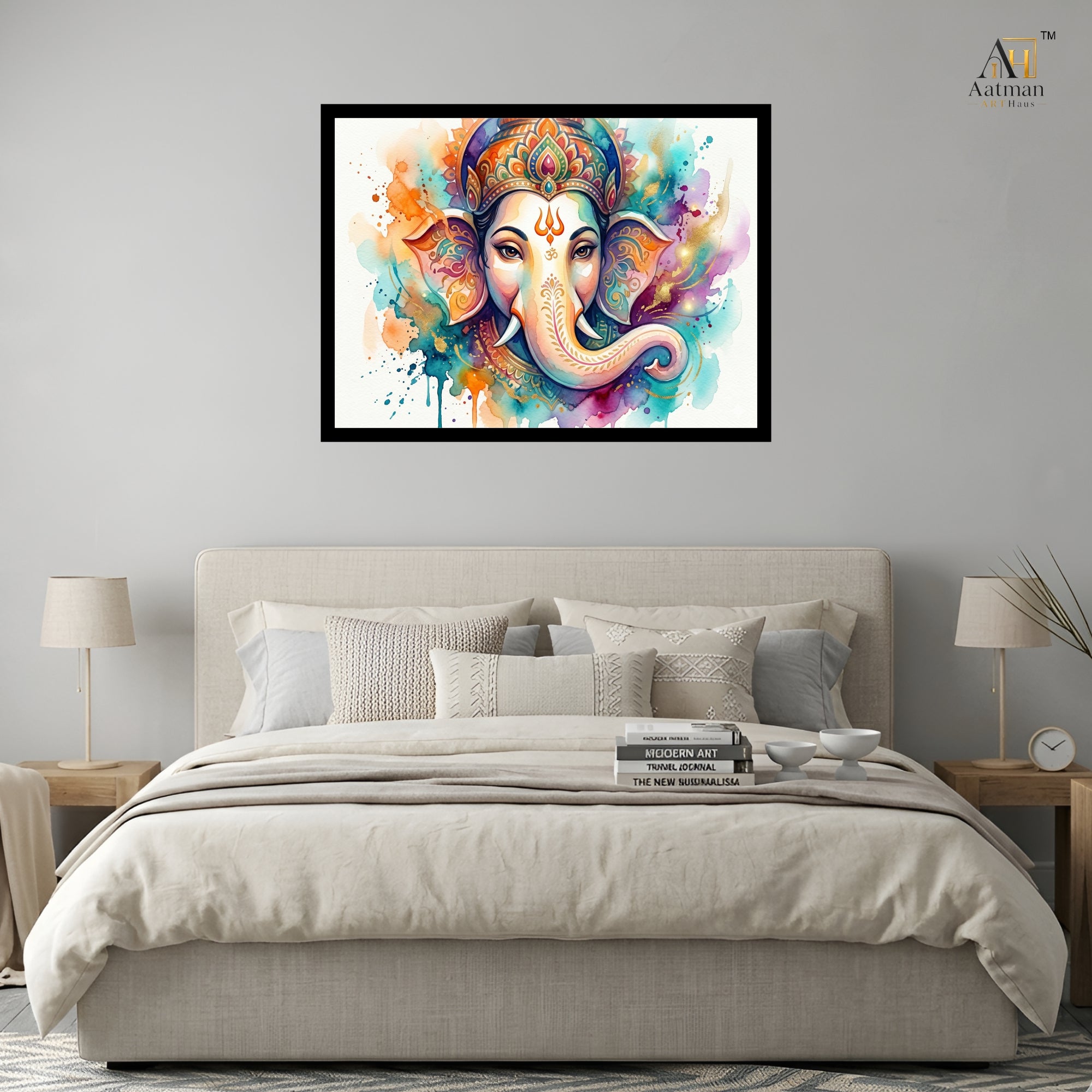 Lord Ganesha Canvas Wall Art