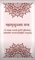 Sacred Shloka Wall Decal – Premium Self-Adhesive Vinyl (12 × 24 Inches)