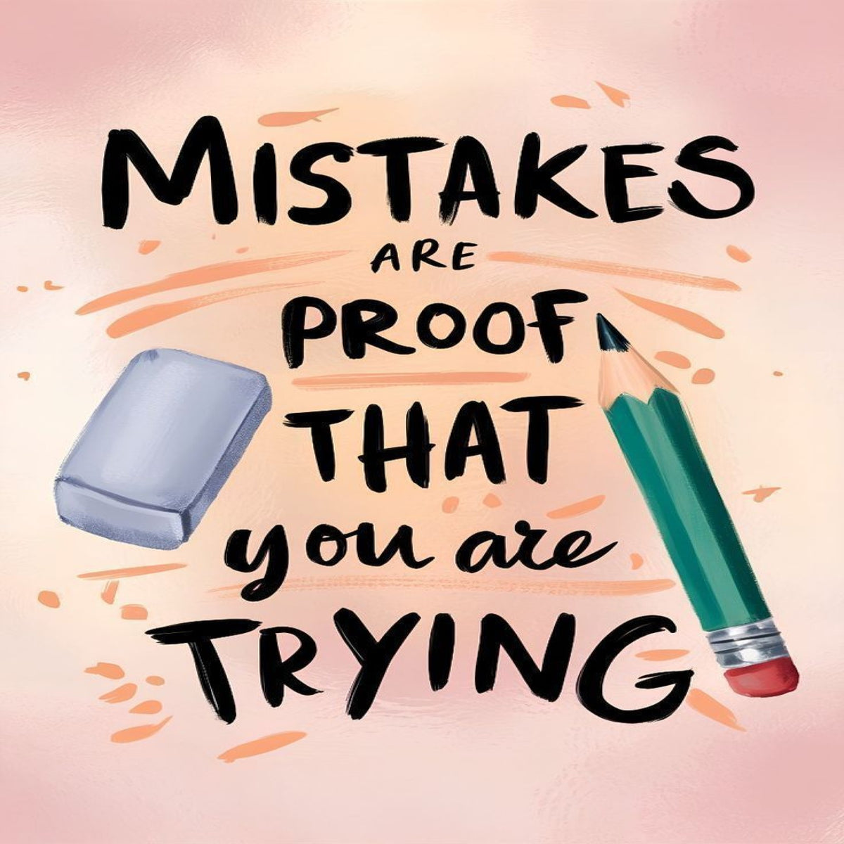 Motivational Quote Sticker Wall Decal ( 12 x 12 Inches )