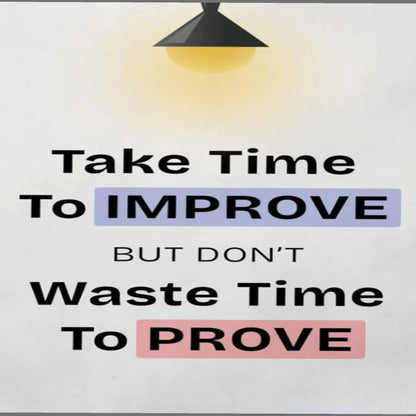 Motivational Quote Sticker Wall Decal ( 12 x 12  Inches )